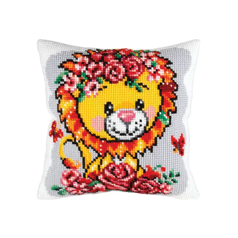Kit de coussin Lionceau 40 X 40 cm CDA5424