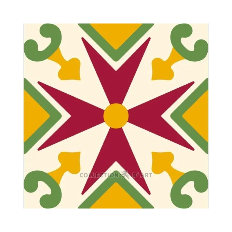 Printed Canvas 14x14 Ornament CDA3005