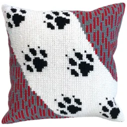 Kissen-Set Wolf Spuren 40 X 40 cm CDA5411