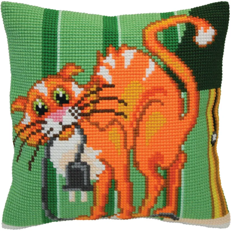 Kissen-Set Katze Witze 40 X 40 cm CDA5405