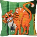 Kissen-Set Katze Witze 40 X 40 cm CDA5405