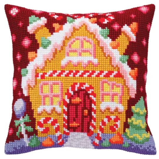 Cushion kit Gingerbread lodge 40 X 40 cm CDA5392