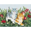 Printed Canvas 22x30 Playful Kittens CDA6032