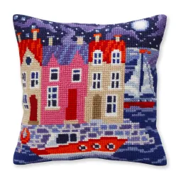 Pagalvėlių komplektas Nakties uostas 40 X 40 cm CDA5385