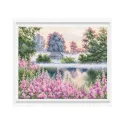 Набор для вышивания крестиком Pink fog RTOM987