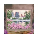 Набор для вышивания крестиком Pink fog RTOM987