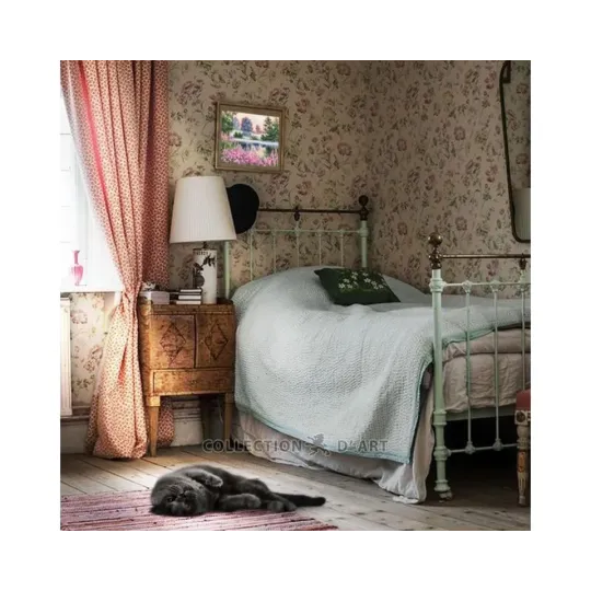 Kryželiu siuvinėjimo rinkinys Pink fog RTOM987