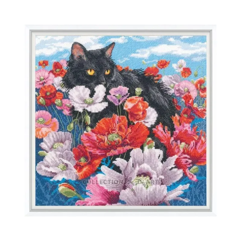 Cross-stitch kit "Darling summer!" 30x30 cm RTOM913