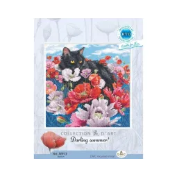 Cross-stitch kit "Darling summer!" 30x30 cm RTOM913
