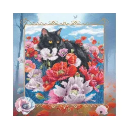 Kreuzstich-Set "Lieblicher Sommer!" 30x30 cm RTOM913