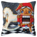 Cushion kit A very old story 40 X 40 cm CDA5454