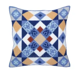 Kissen-Set Majolika 40 X 40 cm CDA5334