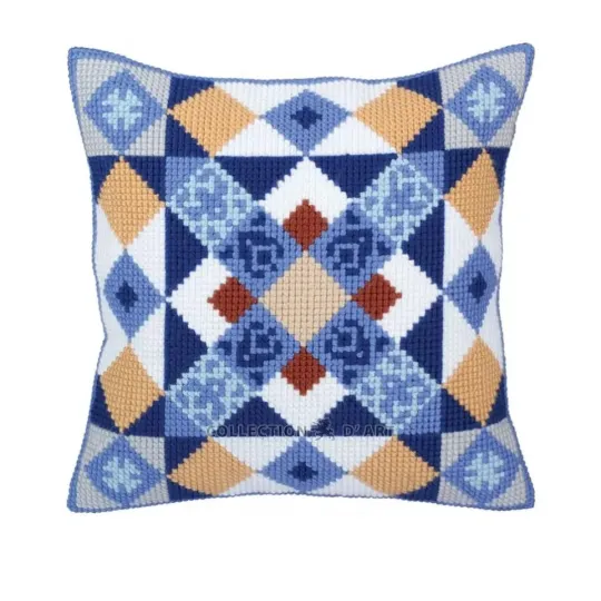 Kit de coussin Majolica 40 X 40 cm CDA5334