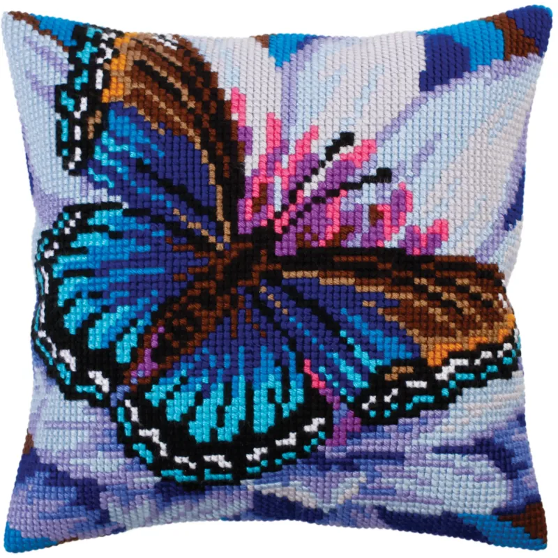 Kit de coussin Volatic turquoise 40 X 40 cm CDA5313