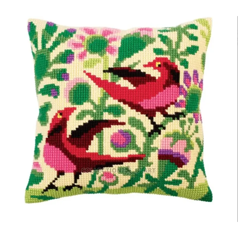 Cushion kit Birds of paradise  40 X 40 cm CDA5296