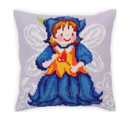 Cushion kit Fairy-Blue Bell 40 X 40 cm CDA5282