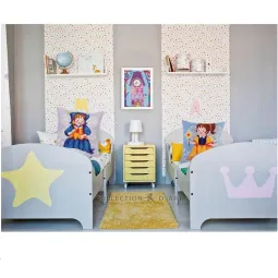 Kissen-Set Fairy-Blue Bell 40 X 40 cm CDA5282