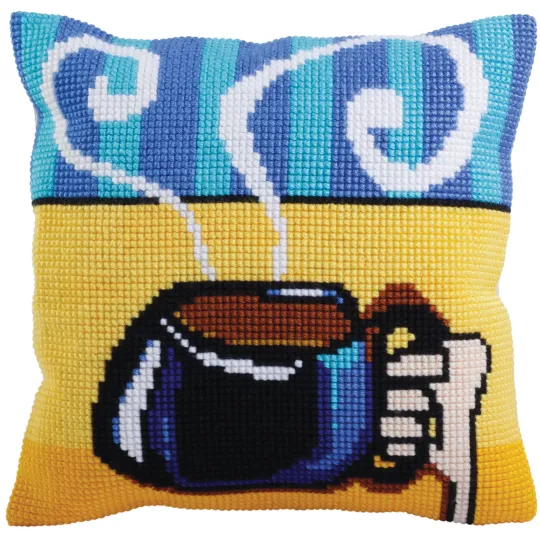 Kit de coussin Tasse de café 40 X 40 cm CDA5280