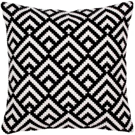 Kissen-Set Schwarz-Weiß 40 X 40 cm CDA5276