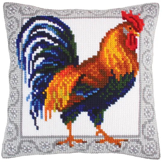 Cushion kit Gallic rooster 40 X 40 cm CDA5252