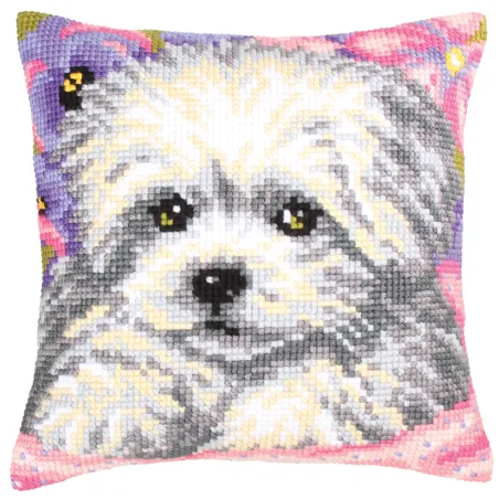 Kit de coussin Petit Chien 40 X 40 cm CDA5203