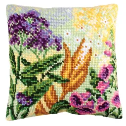 Kit coussin Rêve de lupin 1 40 x 40 cm CDA5188