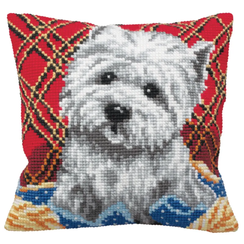 Kissen-Set Bichon - Hund 40 x 40 cm CDA5161