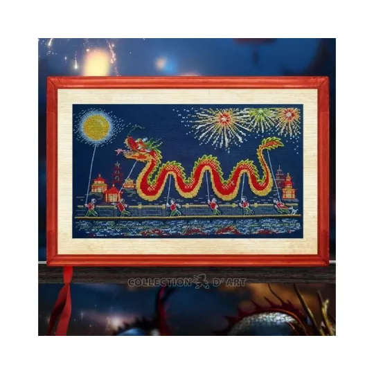 Cross-stitch kit "Chinese dragon" RTOM1012