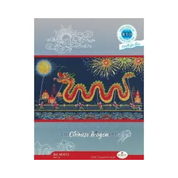 Kit de point de croix "Dragon chinois" RTOM1012