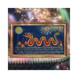 Набор для вышивания крестиком "Китайский дракон" RTOM1012