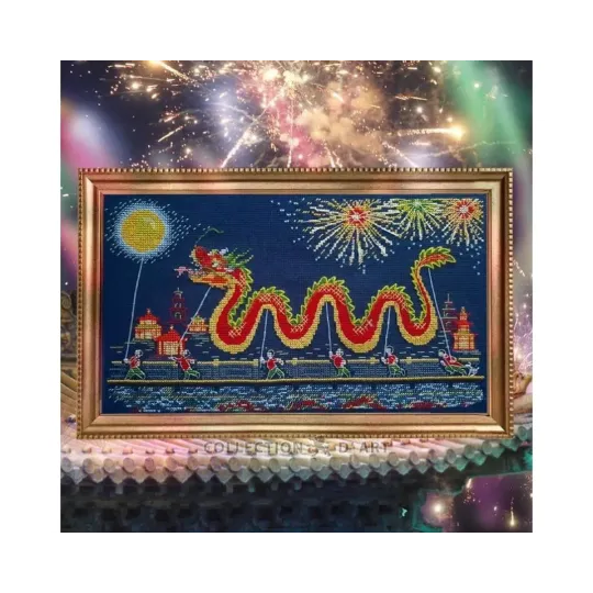 Kreuzstich-Set "Chinesischer Drache" RTOM1012