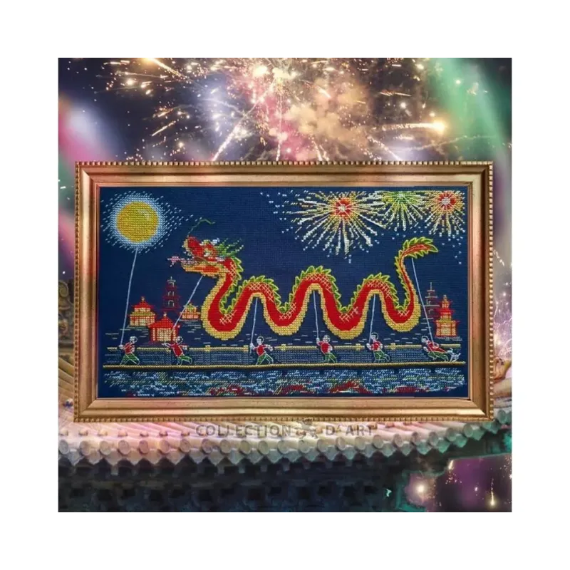 Cross-stitch kit "Chinese dragon" RTOM1012