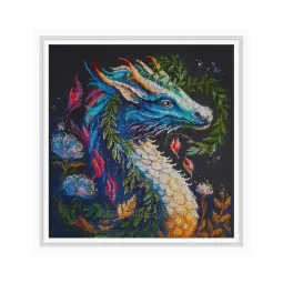 Cross-stitch kit "Guardian of the magical forest" RTOM1011