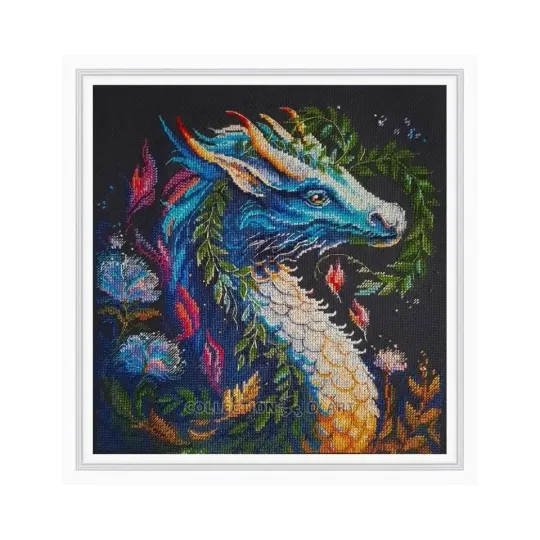 Cross-stitch kit "Guardian of the magical forest" RTOM1011