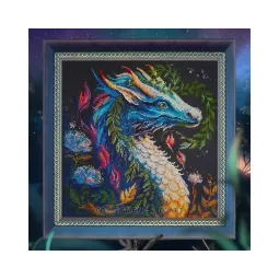Cross-stitch kit "Guardian of the magical forest" RTOM1011