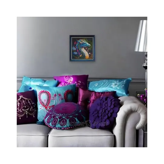 Siuvinėjimo kryželiu rinkinys „Stebuklingo miško sargas“ RTOM1011