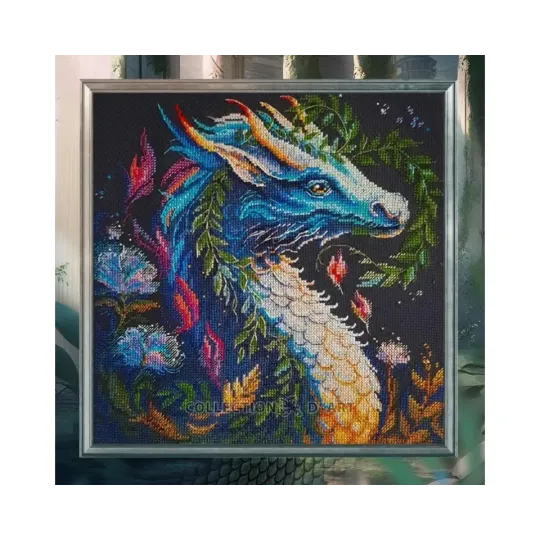 Cross-stitch kit "Guardian of the magical forest" RTOM1011