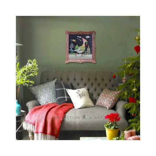 Kit de point de croix "Patinage magique" RTOM1008