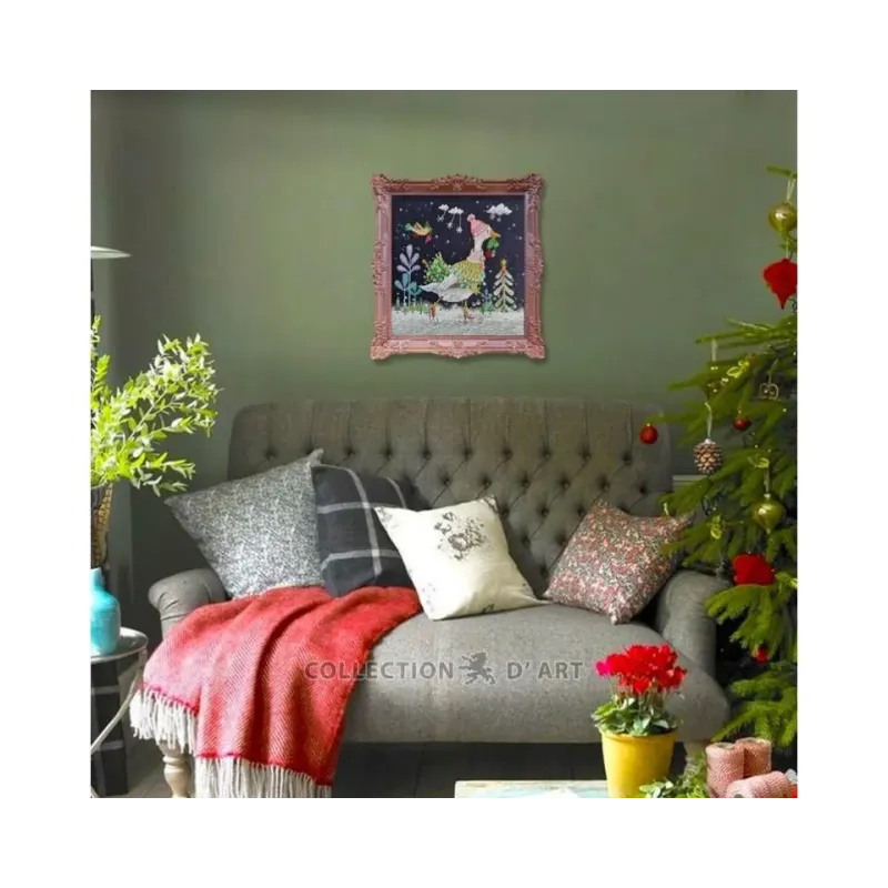 Cross-stitch kit "Magic skates" RTOM1008