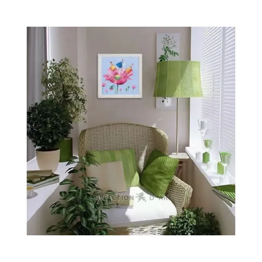 Siuvinėjimo kryželiu rinkinys "No way!" RTOM1003