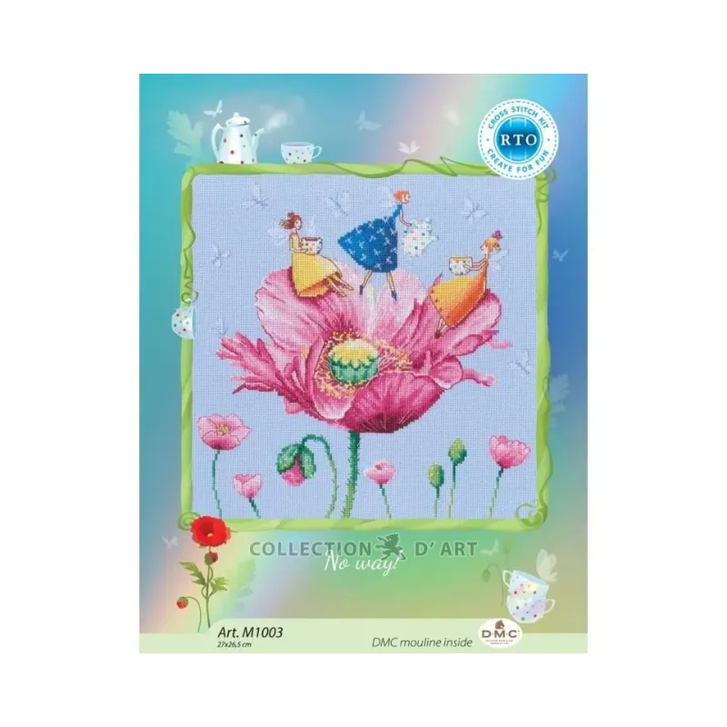 Cross-stitch kit "No way!" RTOM1003