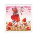 Cross-stitch kit "Poppy color" RTOM1002