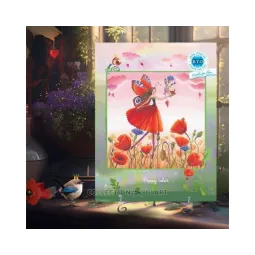 Kreuzstich-Set "Mohnfarbe" RTOM1002