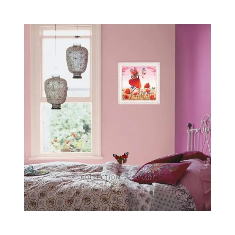 Cross-stitch kit "Poppy color" RTOM1002