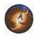 Cross-stitch kit "Touching a star" RTOM951
