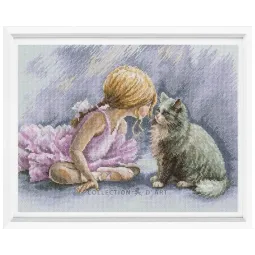 Набор для вышивания крестиком «Я сейчас тебя научу» RTOM996