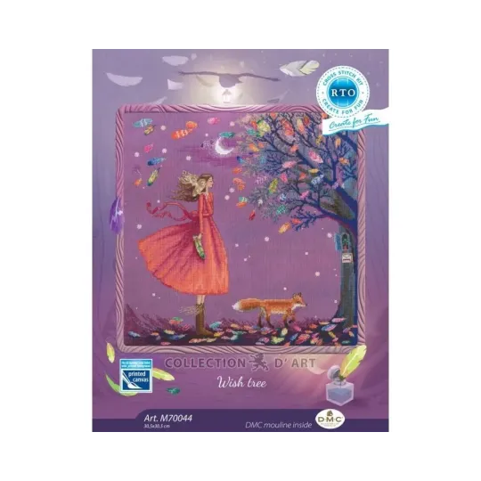 Kit de broderie "Arbre à souhaits" RTOM70044