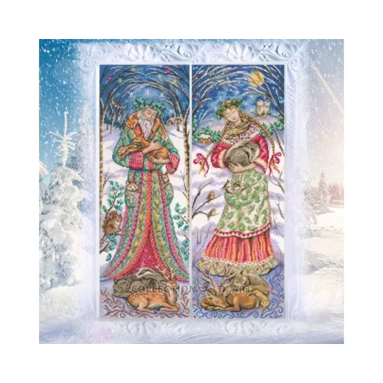 Cross-stitch kit "In the kingdom of fairy tales" RTOM908
