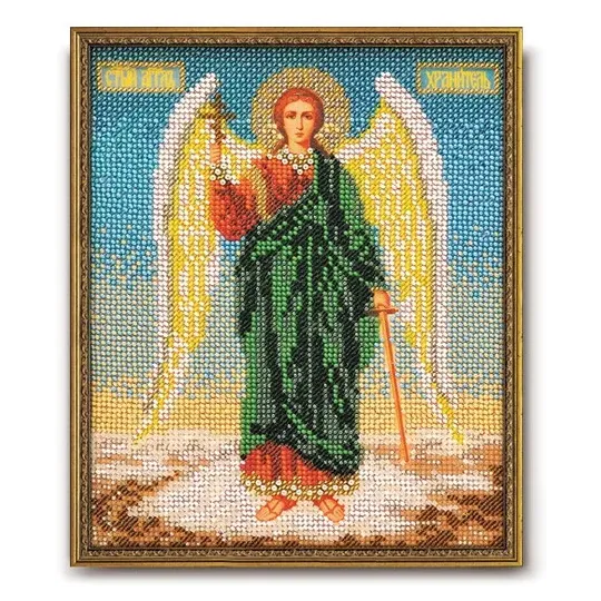 Ikona, rinkinys siuvinėjimui karoliukais "Globėjas Angelas" RTORB-160