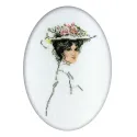 Kreuzstich-Set "Viktorianische Dame" RTOR290